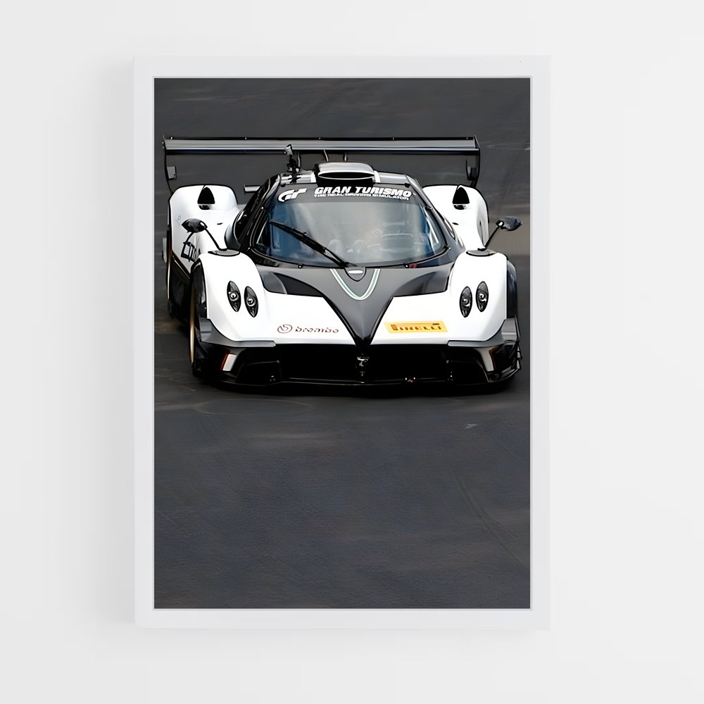 Poster sublime Zonda révolutionnaire – affiche Pagani (vue 3)